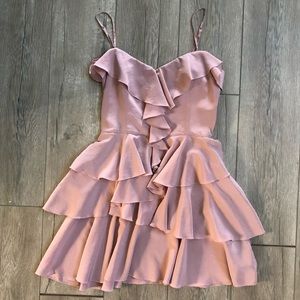 Bebe Mini Dress (Light Pink)
